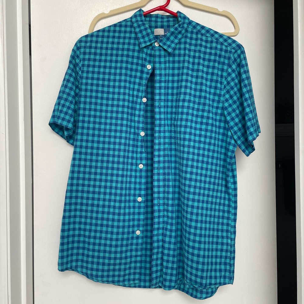 Plaid short sleeve